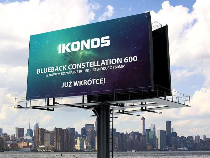 Baner Frontlit Do Druku Ikonos Laminowany 300g Matt 1,60x50 (bez tuby)