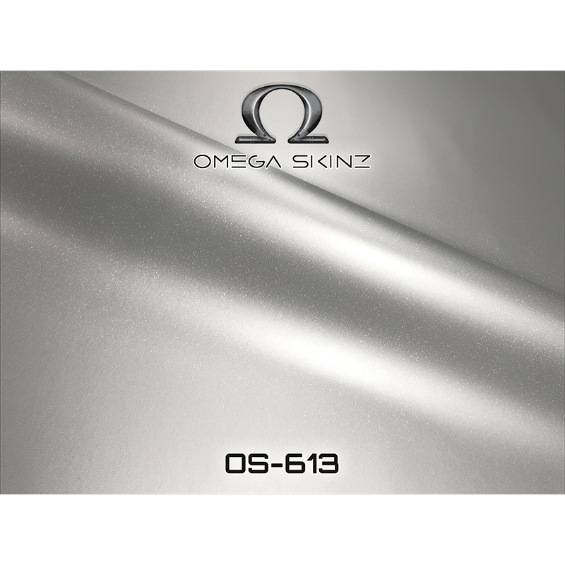 Folia Wrappingowa Samochodowa Ikonos Omega Skinz Silver Genius 1,525x1