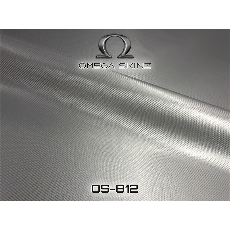 Folia Wrappingowa Samochodowa Ikonos Omega Skinz Carbon Silver 1,525x1
