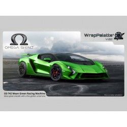 Folia Wrappingowa Samochodowa Ikonos Omega Skinz Mean Green Racing Machine 1,525x1