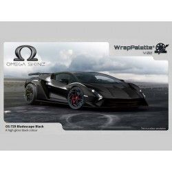 Folia Wrappingowa Samochodowa Ikonos Omega Skinz Bladescape Black 1,525x1