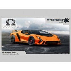 Folia Wrappingowa Samochodowa Ikonos Omega Skinz Vortex Orange 1,525x1
