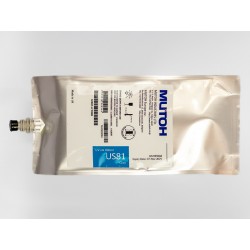 Atrament LED UV Mutoh Us81 Curable Bag 800ml Cyan