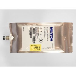 Atrament LED UV Mutoh Us81 Curable Bag 800ml Varnish