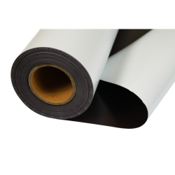 Folia Feromagnetyczna Biała Do Druku Pet FF-St 340 0,18mm 1,27x30m