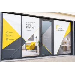 Folia Samoprzylepna Biała Ikonos Profiflex Pro GPG FX100+Prime Glossy 1,05x50 Klej Trwały Szary