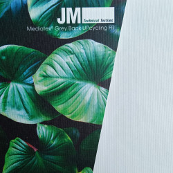 Tkanina Ikonos Mediatex Grey Back Upcycling  FR 290g Uv/Latex/Eco 3,10x30m