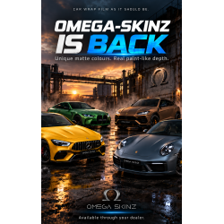 Folia Wrappingowa Samochodowa Ikonos Omega Skinz You Want It Darker 1,525x1
