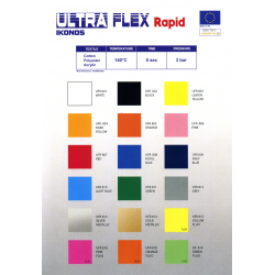 FOLIA IKONOS ULTRA FLEX BIAŁA (WHITE) 0,5 x 1 m