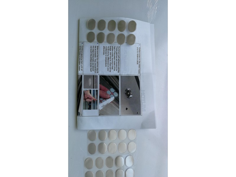 Zaślepki Śrub Kit Aluminium Valuejet 1638x