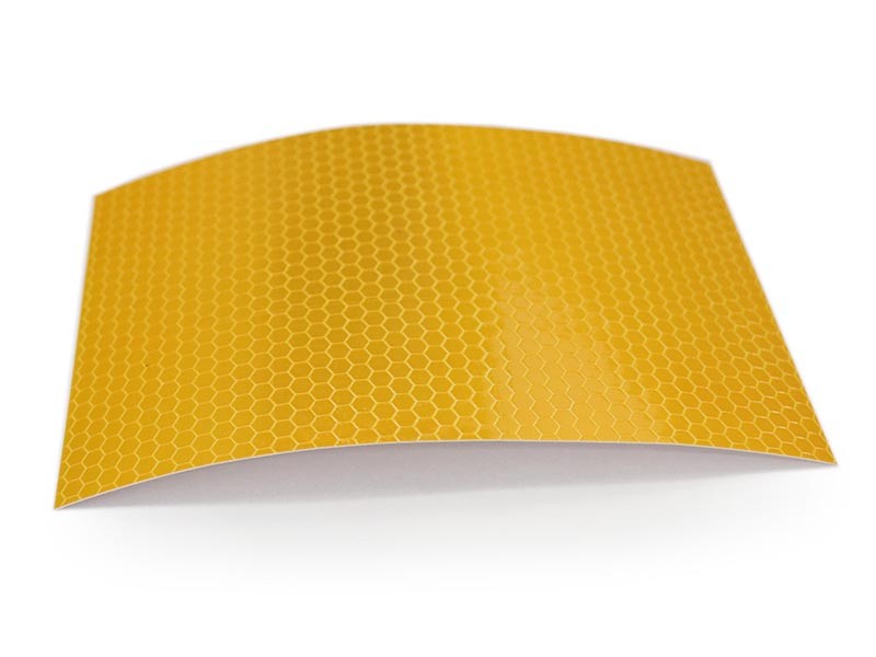Folia Odblaskowa Ikolite Prismatic Reflectiv Yellow 1,24 X 45,7m