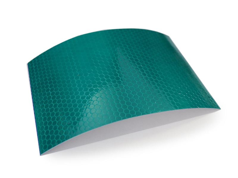Folia Odblaskowa Ikolite Prismatic Reflectiv Green 1,24 X 45,7m