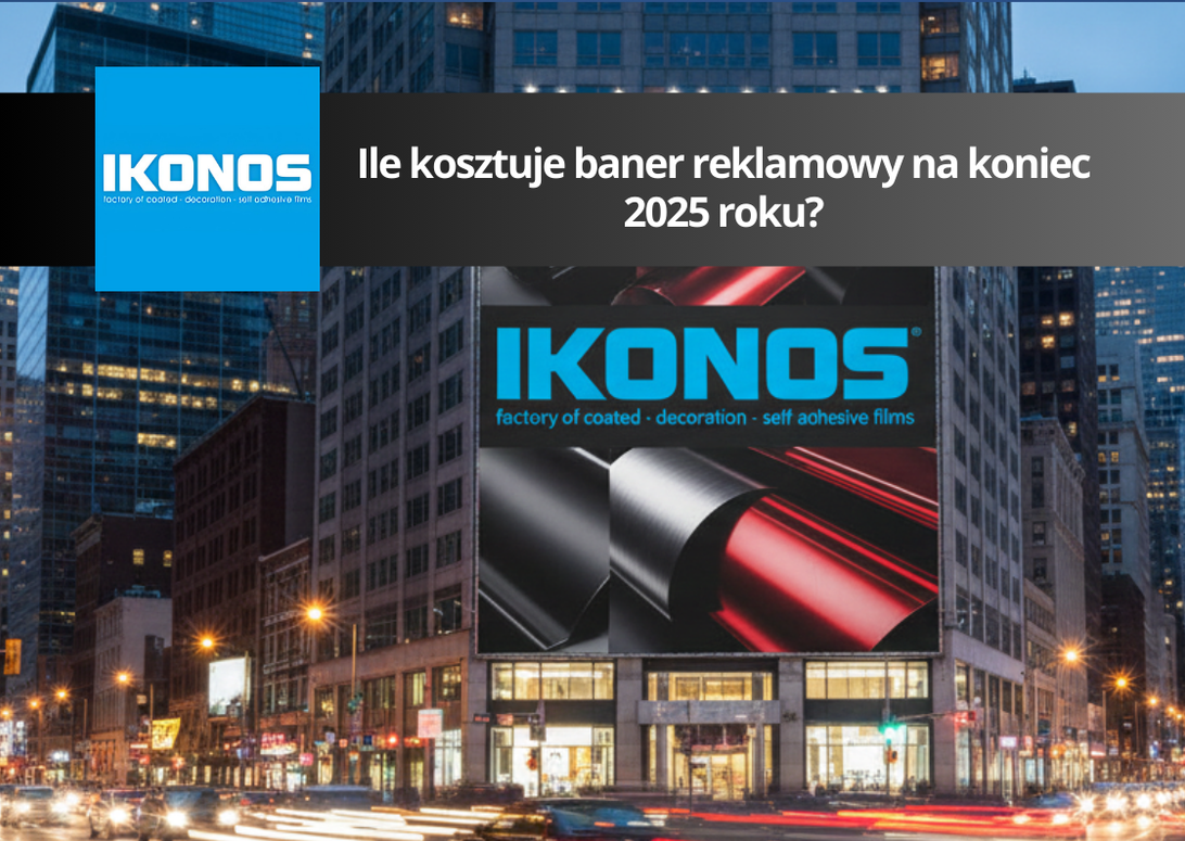 Ile kosztuje baner reklamowy na koniec 2025 roku? Ceny banerów i siatek mesh w Polsce